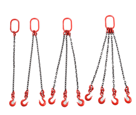 鏈條索具助力鋼筋吊運